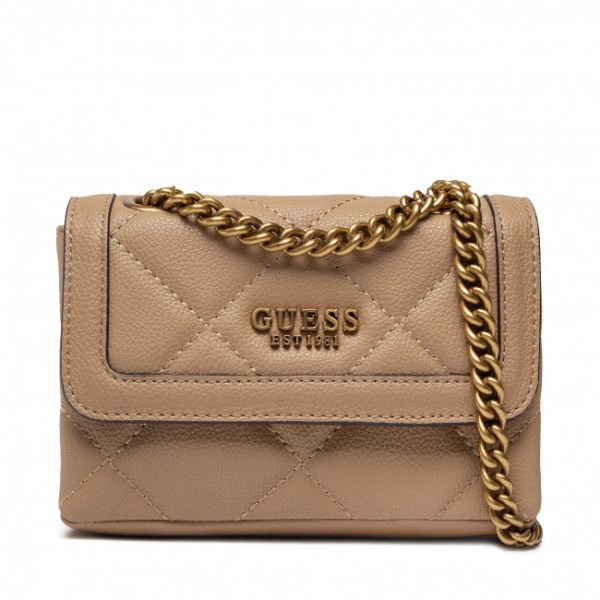 Borsetta GUESS - Abey (QB) Mini Bags HWQB85 58780 BEIGE Borsetta GUESS - Abey (QB) Mini Bags HWQB85 58780 BEIGE