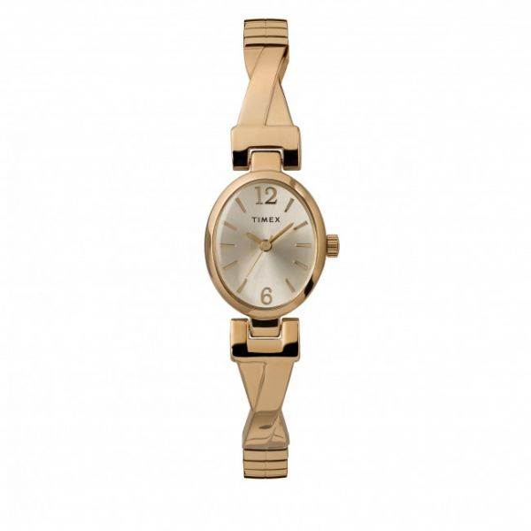Orologio Timex - Fashion Stretch Bangle TW2U12000 Gold/Gold Orologio Timex - Fashion Stretch Bangle TW2U12000 Gold/Gold
