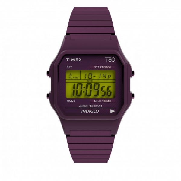 Orologio Timex - T80 TW2U93900 Violet/Violet Orologio Timex - T80 TW2U93900 Violet/Violet