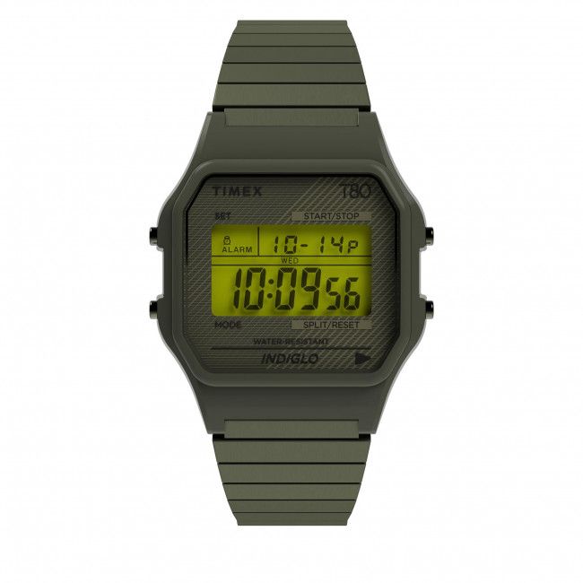 Orologio TIMEX - T80 TW2U94000 Green/Green