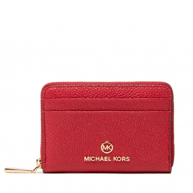 Portafoglio piccolo da donna MICHAEL Michael Kors - Jet Set Charm 34S1GT9Z1L Crimson