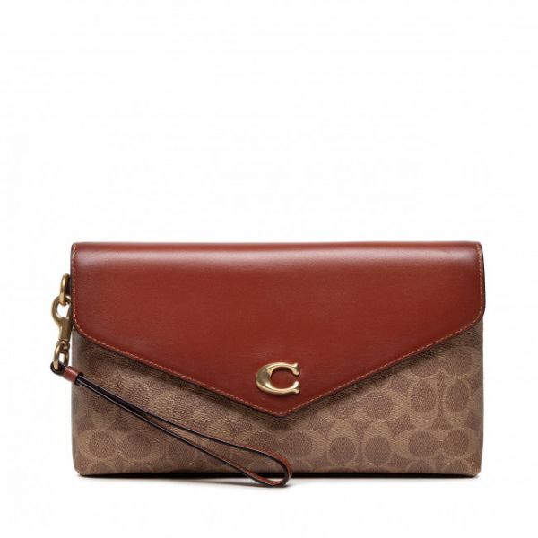 Borsetta Coach - Cc Sig Wyn Wrslt CC486 B4/Tan Rust Borsetta Coach - Cc Sig Wyn Wrslt CC486 B4/Tan Rust
