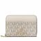 Portafoglio piccolo da donna MICHAEL Michael Kors - Jet Set Charm 34H1GT9Z1B Van/Cream