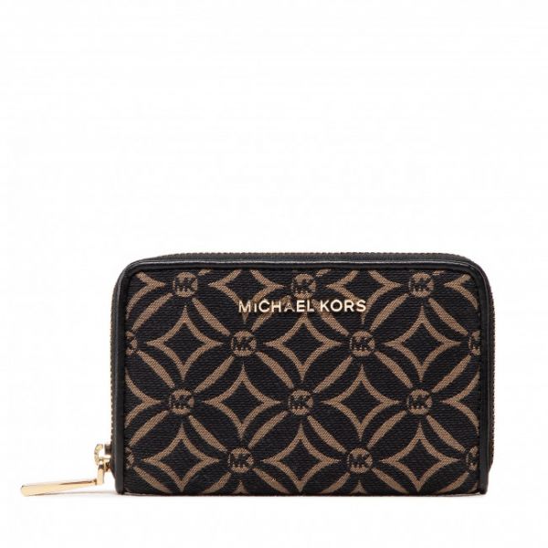 Portafoglio grande da donna MICHAEL Michael Kors - Jet Set 34F2GJ6D0J Husk Multi