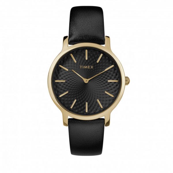 Orologio Timex - Transcend TW2R36400 Black/Gold Orologio Timex - Transcend TW2R36400 Black/Gold