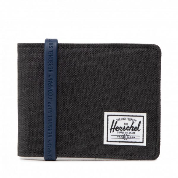 Portafoglio grande da uomo Herschel - Roy+ 10363-02090 Black