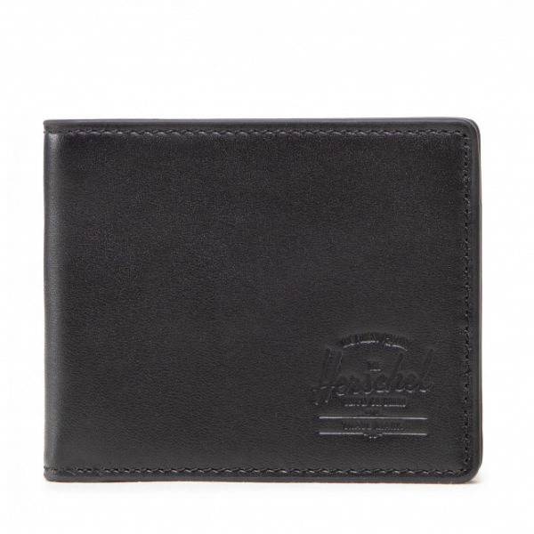 Portafoglio grande da uomo HERSCHEL - Hank Lr 1151-00001 Black
