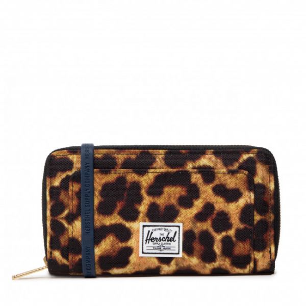 Portafoglio grande da donna HERSCHEL - Thomas 10769-05650 Leoprad Black