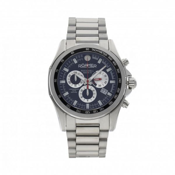 Orologio ROAMER - Rockshell Mark III Chrono 220837 41 55 20 Silver