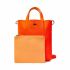 Borsetta Lacoste - Vertical Shopping Bag NF2991AA Flame Pumpkin J19
