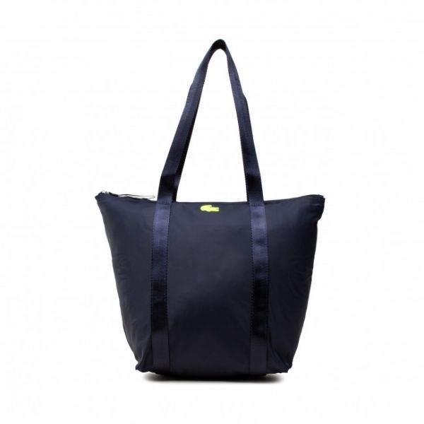 Borsetta LACOSTE - M Shopping Bag NF3619YA Marine 166 Borsetta LACOSTE - M Shopping Bag NF3619YA Marine 166