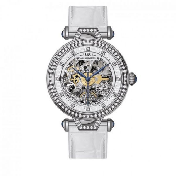 Orologio CARL VON ZEYTEN - Skeleton CVZ0071WHS White Orologio CARL VON ZEYTEN - Skeleton CVZ0071WHS White