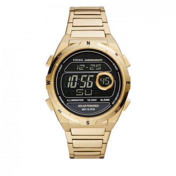 Orologio FOSSIL - Everett Solar FS5862 Gold