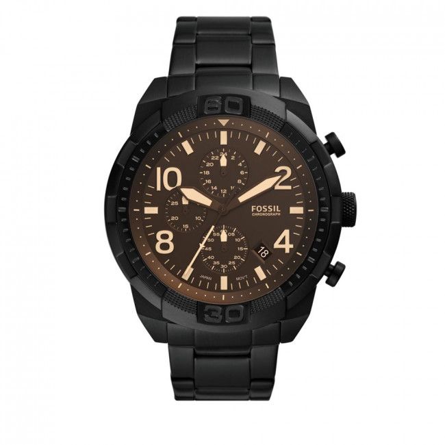 Orologio Fossil - Bronson Chronograph FS5876 Black/Black