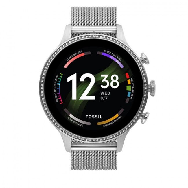 Smartwatch FOSSIL - Gen 6 FTW6083 Silver/Silver