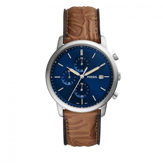 Orologio Fossil - Minimalist Chronograph FS5928 Brown/Navy