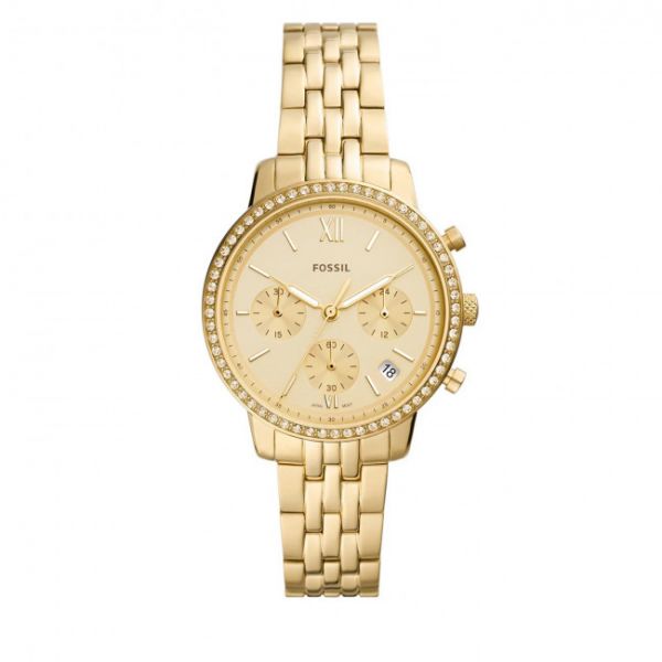 Orologio Fossil - Neutra Chrono ES5219 Gold Orologio Fossil - Neutra Chrono ES5219 Gold