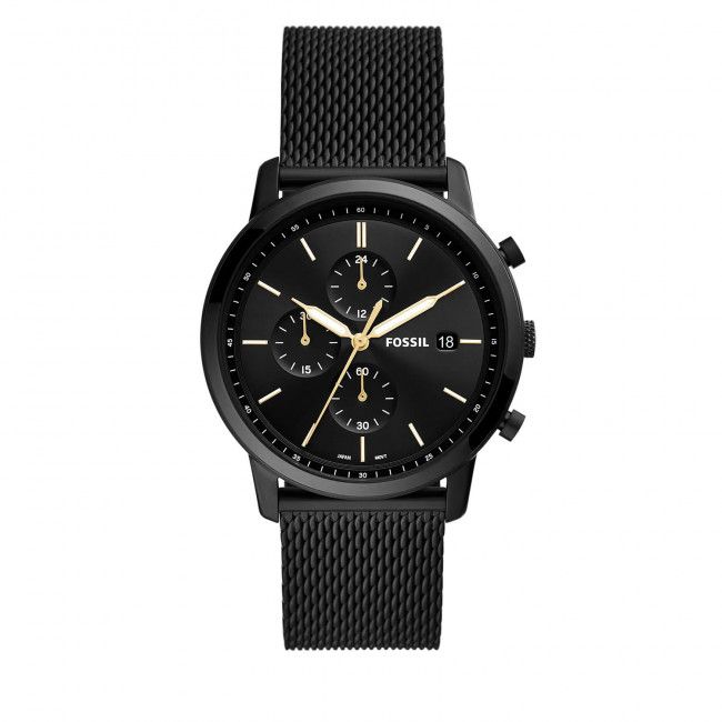 Orologio Fossil - Minimalist Chronograph FS5943 Black/Black