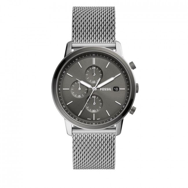 Orologio Fossil - Minimalist Chronograph FS5944 Silver