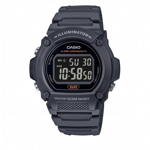 Orologio CASIO - W-219H-8BVEF Grey/Grey