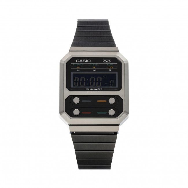 Orologio Casio - Vintage A100WEGG-1AEF Grey