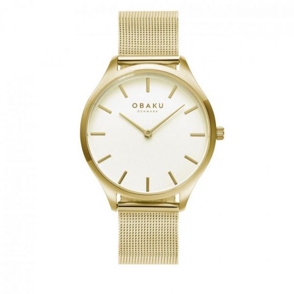 Orologio OBAKU - Tang Lille V260LXGGMG Gold Orologio OBAKU - Tang Lille V260LXGGMG Gold