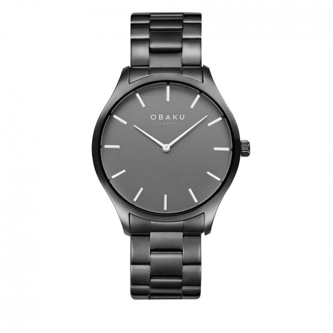 Orologio Obaku - Tang Lille V260LXUUSU Black