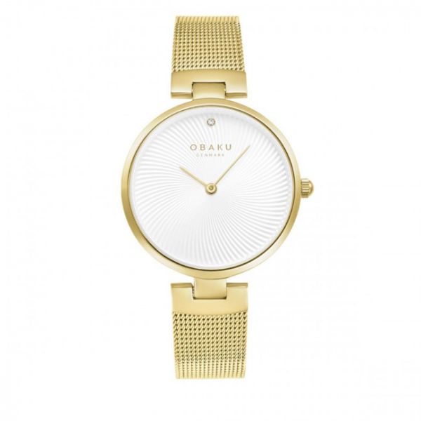 Orologio Obaku - V256LXGIMG Gold Orologio Obaku - V256LXGIMG Gold