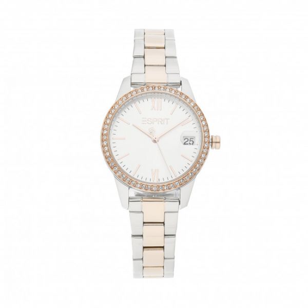 Orologio ESPRIT - ES1L315M0125 Silver/Rose Gold Orologio ESPRIT - ES1L315M0125 Silver/Rose Gold