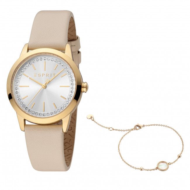 Orologio Esprit - ES1L362L0035 Beige/Gold