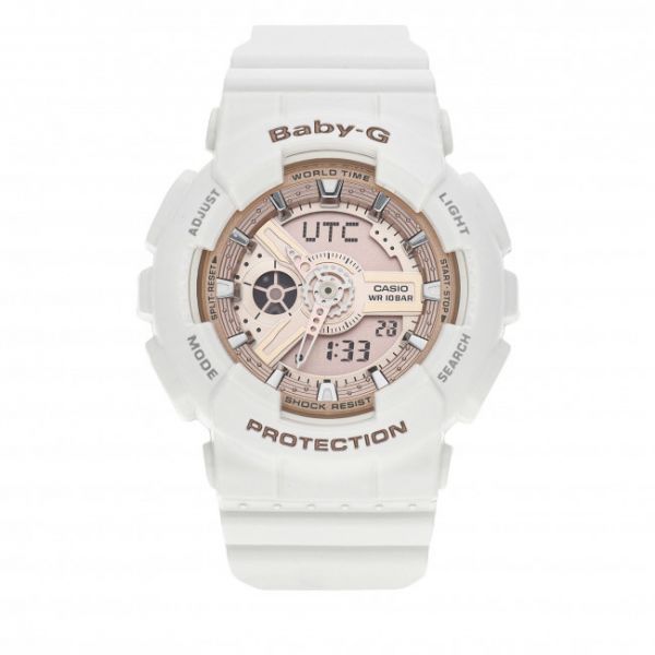 Orologio Baby-G - BA-110-7A1ER White Orologio Baby-G - BA-110-7A1ER White