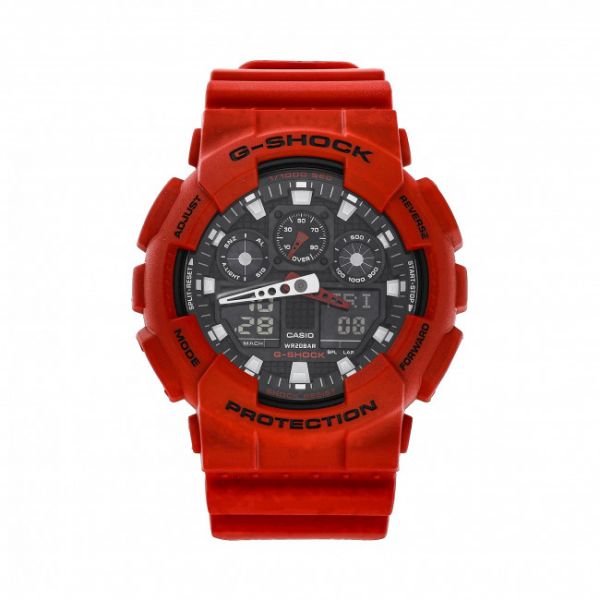 Orologio G-Shock - GA-100B-4AER Red/Red Orologio G-Shock - GA-100B-4AER Red/Red