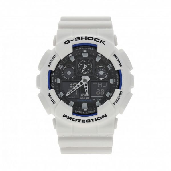 Orologio G-SHOCK - GA-100B-7AER White/Black Orologio G-SHOCK - GA-100B-7AER White/Black