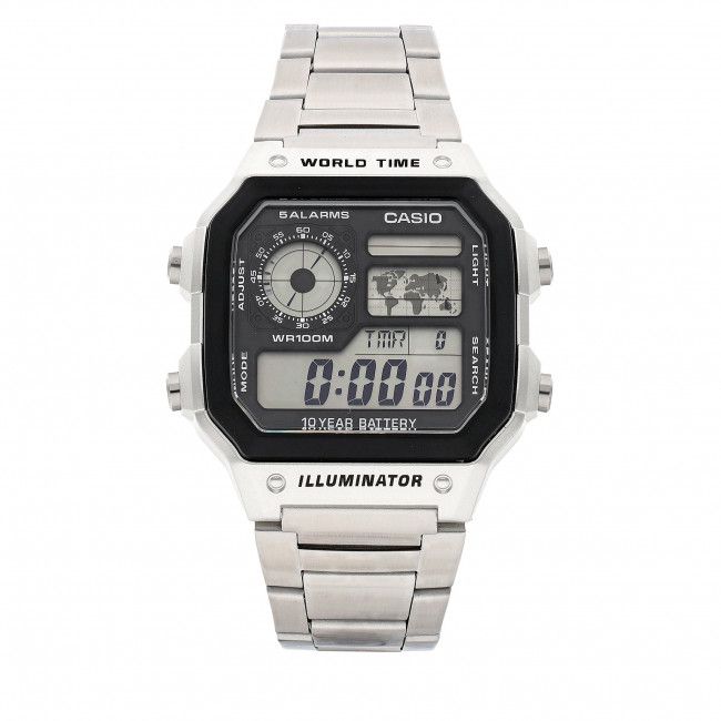 Orologio Casio - AE-1200WHD-1AVEF Silver/Silver