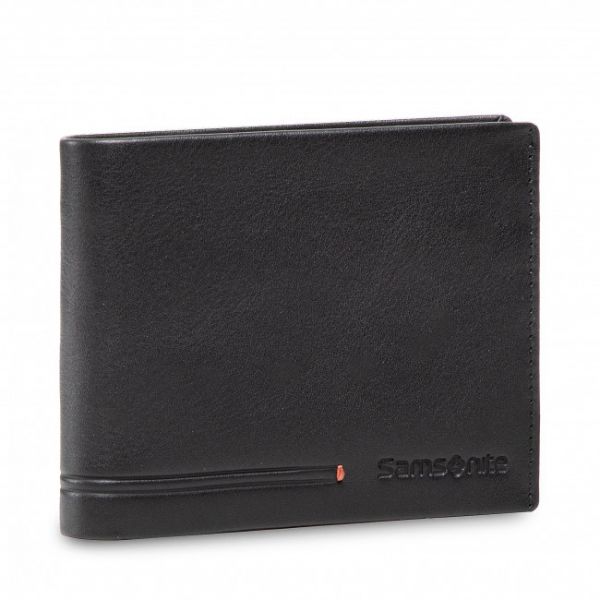 Portafoglio grande da uomo SAMSONITE - Simpla Slg 135016-1041-1INU Black Portafoglio grande da uomo SAMSONITE - Simpla Slg 135016-1041-1INU Black