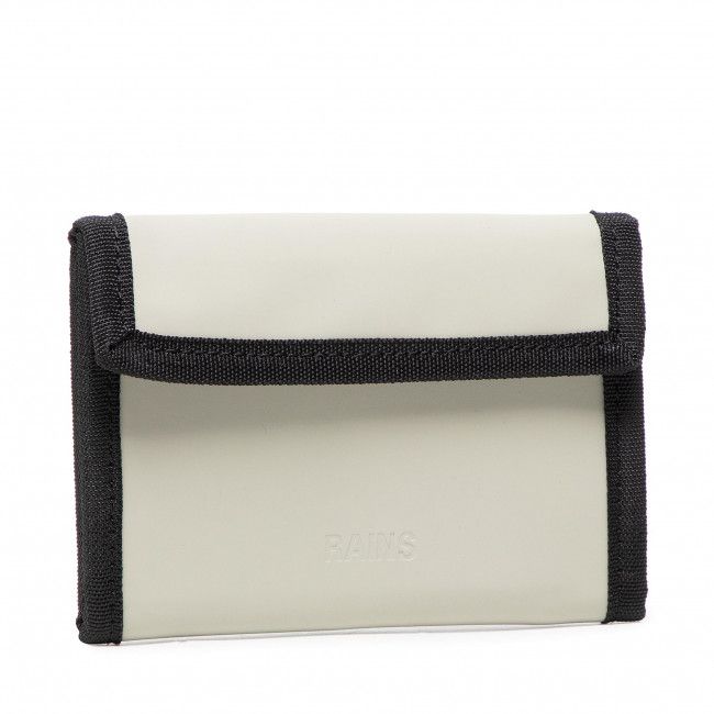 Portafoglio grande da uomo RAINS - Velcro Wallet 16440 Cement