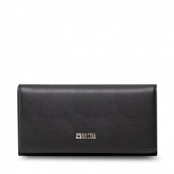 Portafoglio grande da donna BIG STAR - JJ674056 Black