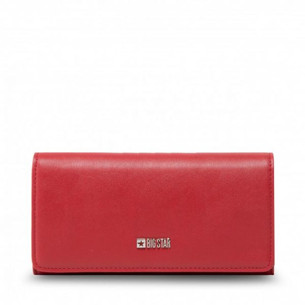 Portafoglio grande da donna BIG STAR - JJ674057 Red