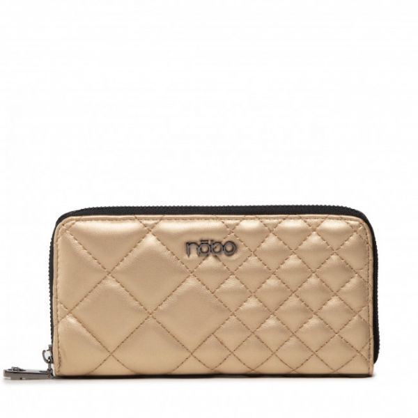 Portafoglio grande da donna Nobo - NPUR-F0130-C023 Oro