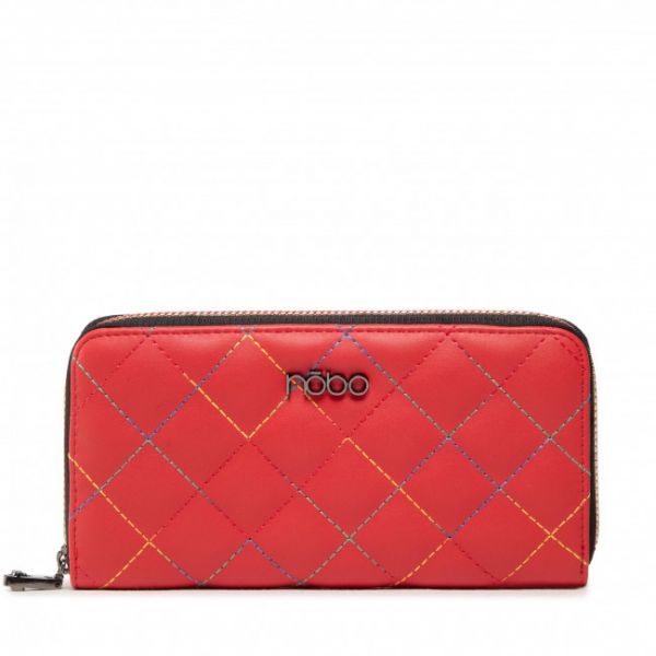 Portafoglio grande da donna Nobo - NPUR-G0060-C005 Rosso
