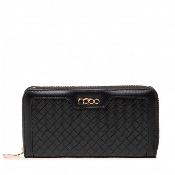 Portafoglio grande da donna NOBO - NPUR-L2060-C020 Nero