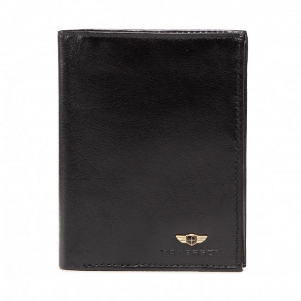 Portafoglio grande da uomo Peterson - PETERSON-PTN-339A Nero