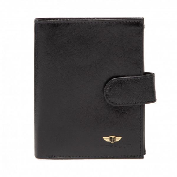 Portafoglio grande da uomo Peterson - PTN-339ZA-5880 Black