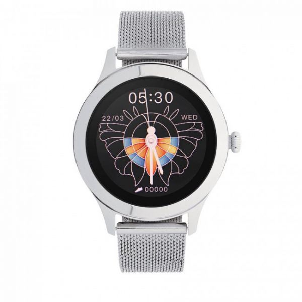 Smartwatch Garett Electronics - Naomi Pro Silver Steel Smartwatch Garett Electronics - Naomi Pro Silver Steel