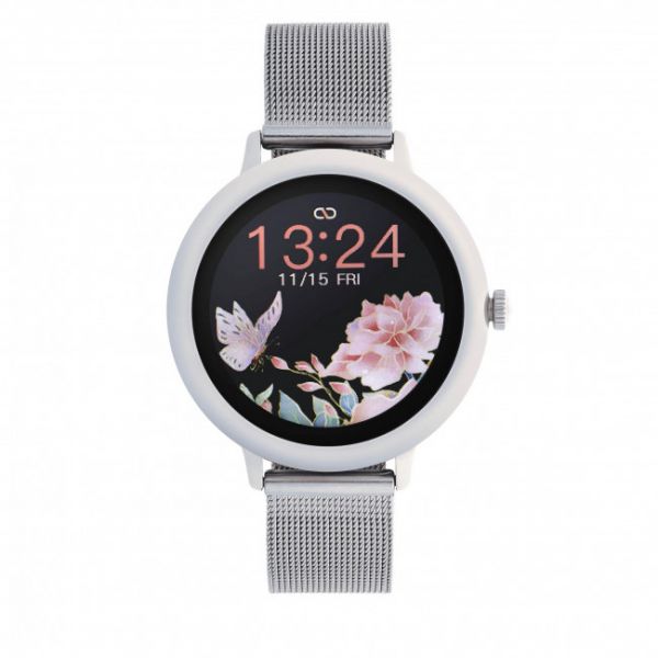 Smartwatch Garett Electronics - Emma Silver/Silver Smartwatch Garett Electronics - Emma Silver/Silver
