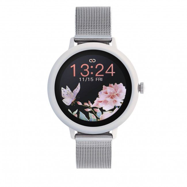 Smartwatch Garett Electronics - Emma Silver/Silver