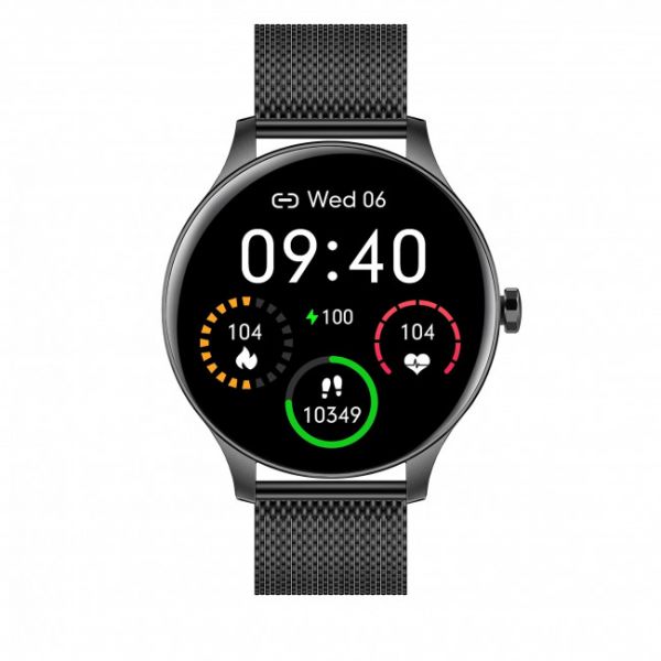 Smartwatch Garett Electronics - Classy Black Smartwatch Garett Electronics - Classy Black