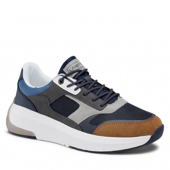 Sneakers Lanetti - MP07-11634-01 SZARY