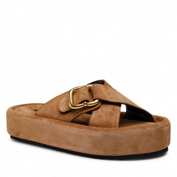 Ciabatte GINO ROSSI - 22SS39 Dark Beige Ciabatte GINO ROSSI - 22SS39 Dark Beige