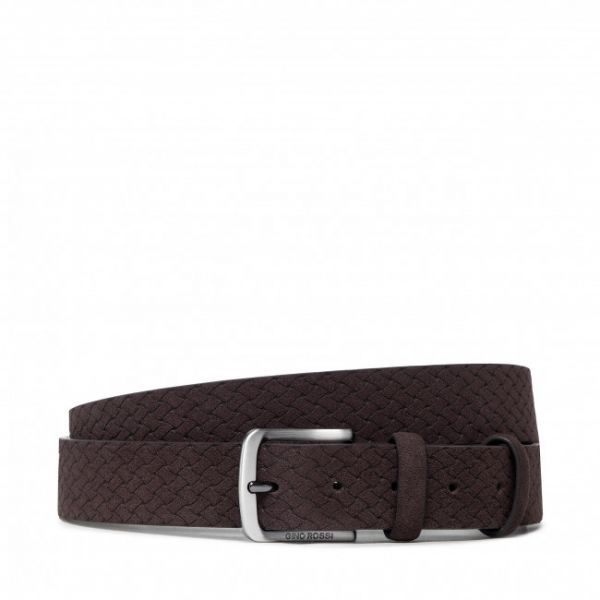 Cintura da uomo Gino Rossi - AGB-L-312-80-07_12 Brown Cintura da uomo Gino Rossi - AGB-L-312-80-07_12 Brown